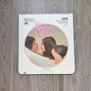 Romeo and Juliet Paramount Pictures SelectaVision VideoDisc Part 2 of 2 CED
